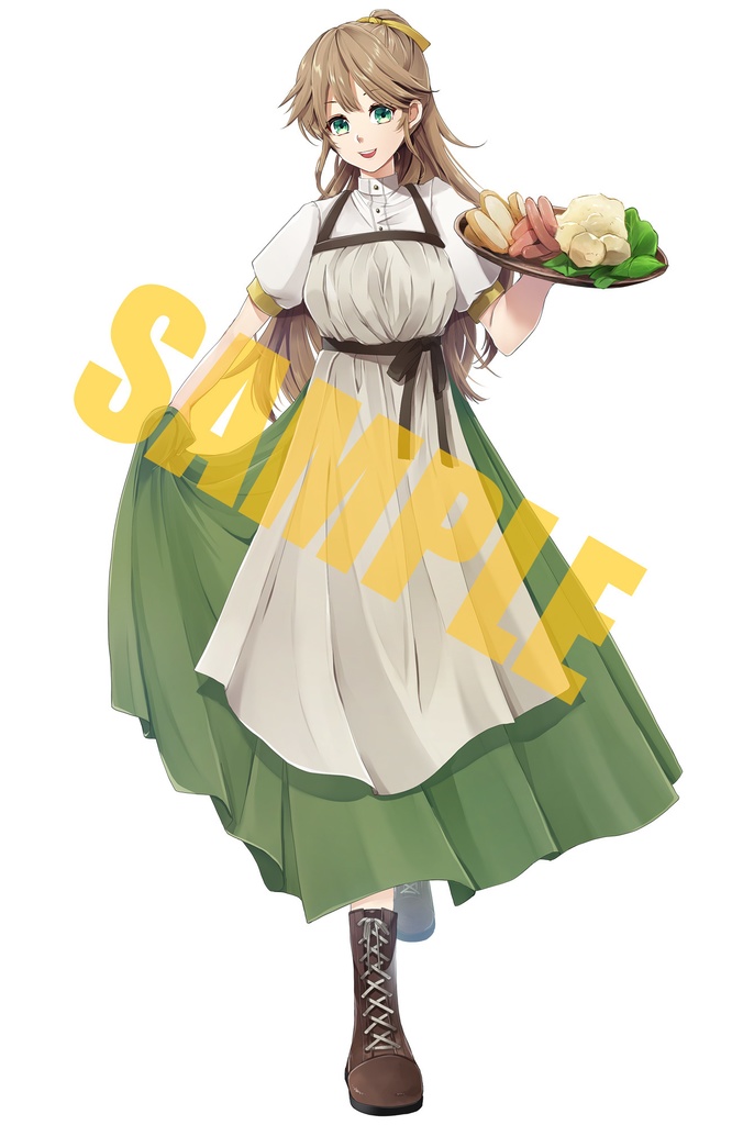 【ゲーム/TRPG/立ち絵】ショップ看板娘系セット/ファンタジー