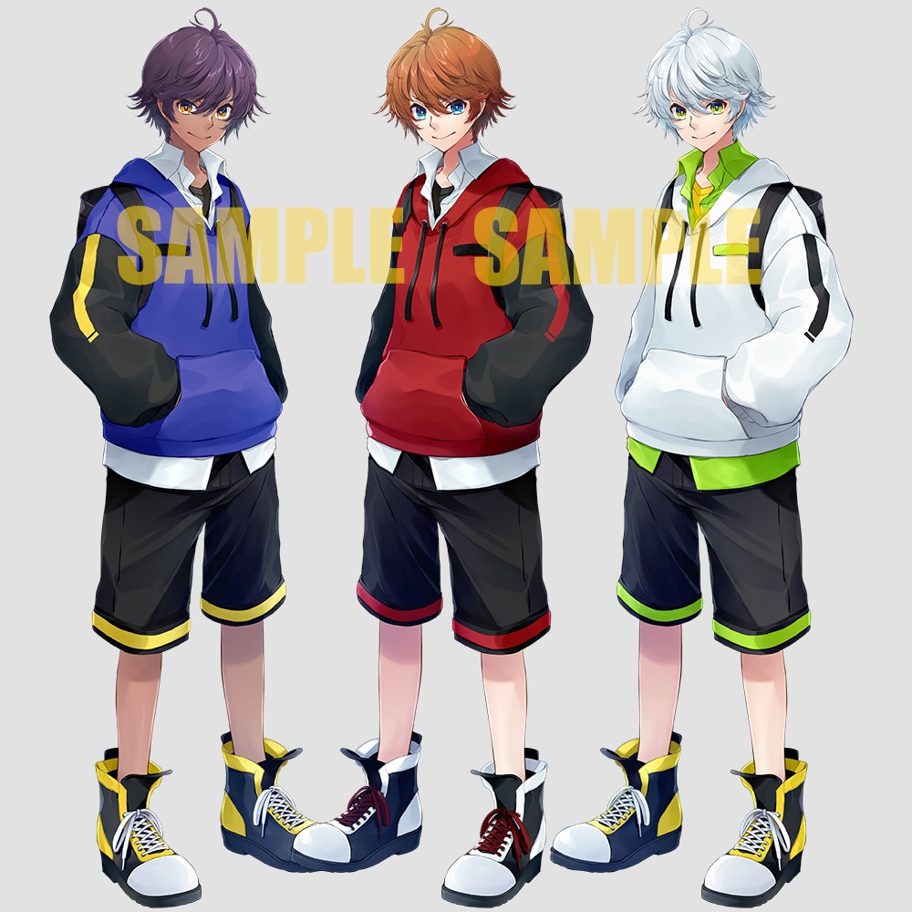 【ゲーム/TRPG/立ち絵】ダボパーカー少年【商用利用可】