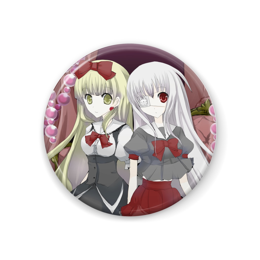 まゆてい缶バッジ