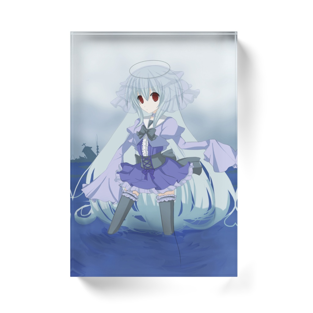 テイ様アクリルブロック(ホワイト)