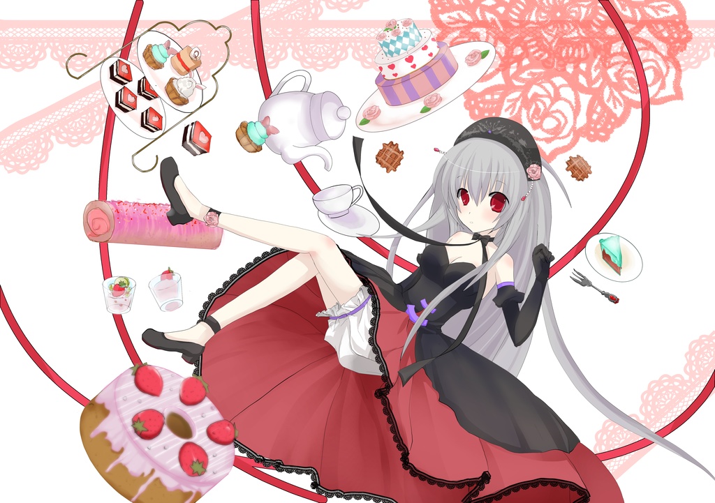 テイ様アクリルブロック(お茶会)