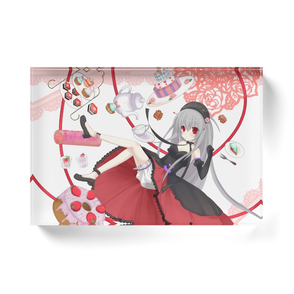 テイ様アクリルブロック(お茶会)