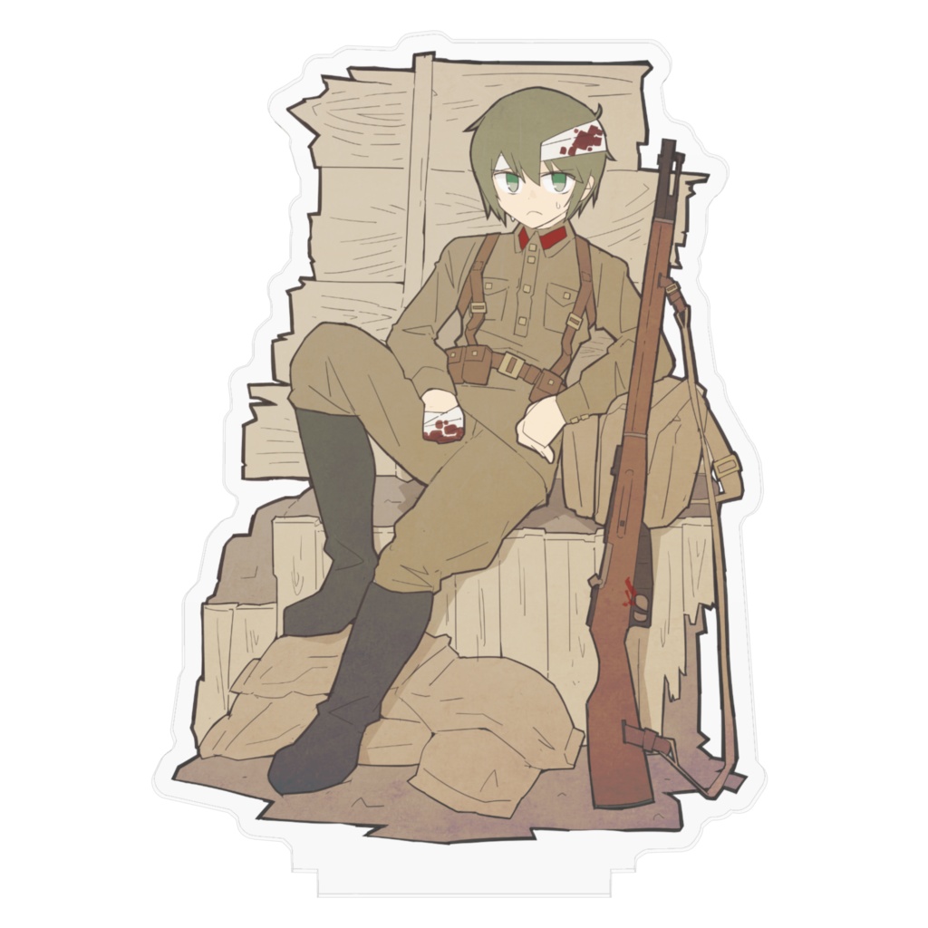 ソ連兵アクリルフィギア