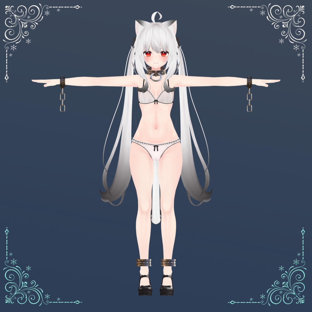 🔒Dungeon Collar & Shackles🔒【MA対応/VRChat】