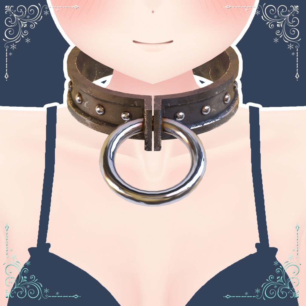 🔒Dungeon Collar & Shackles🔒【MA対応/VRChat】
