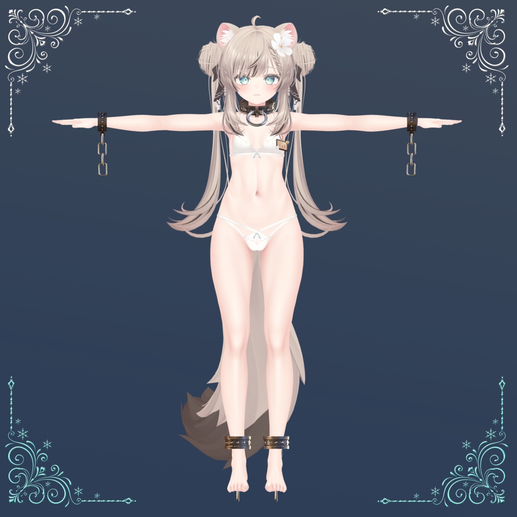 🔒Dungeon Collar & Shackles🔒【MA対応/VRChat】