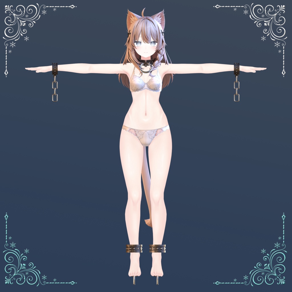 🔒Dungeon Collar & Shackles🔒【MA対応/VRChat】