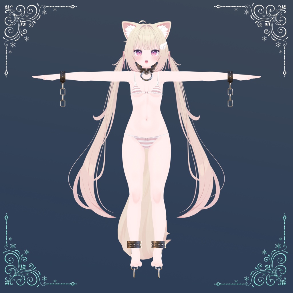 🔒Dungeon Collar & Shackles🔒【MA対応/VRChat】