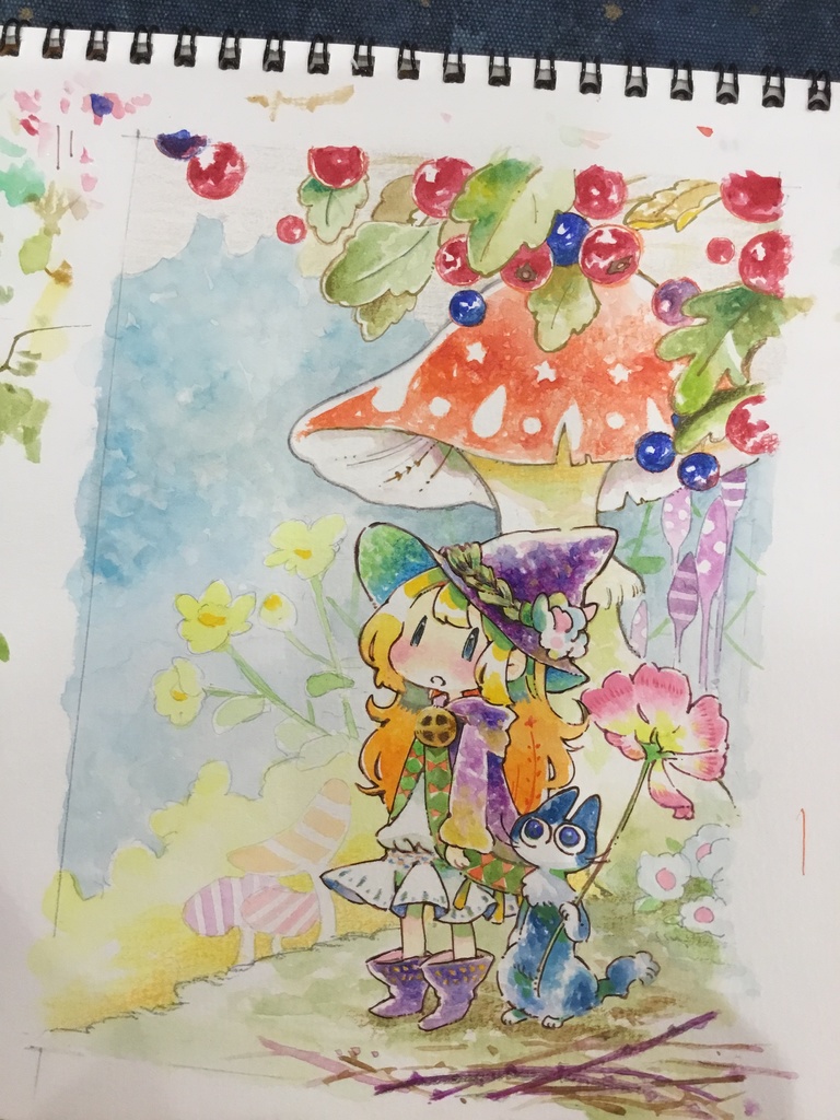 実りの魔女 iPhoneケース