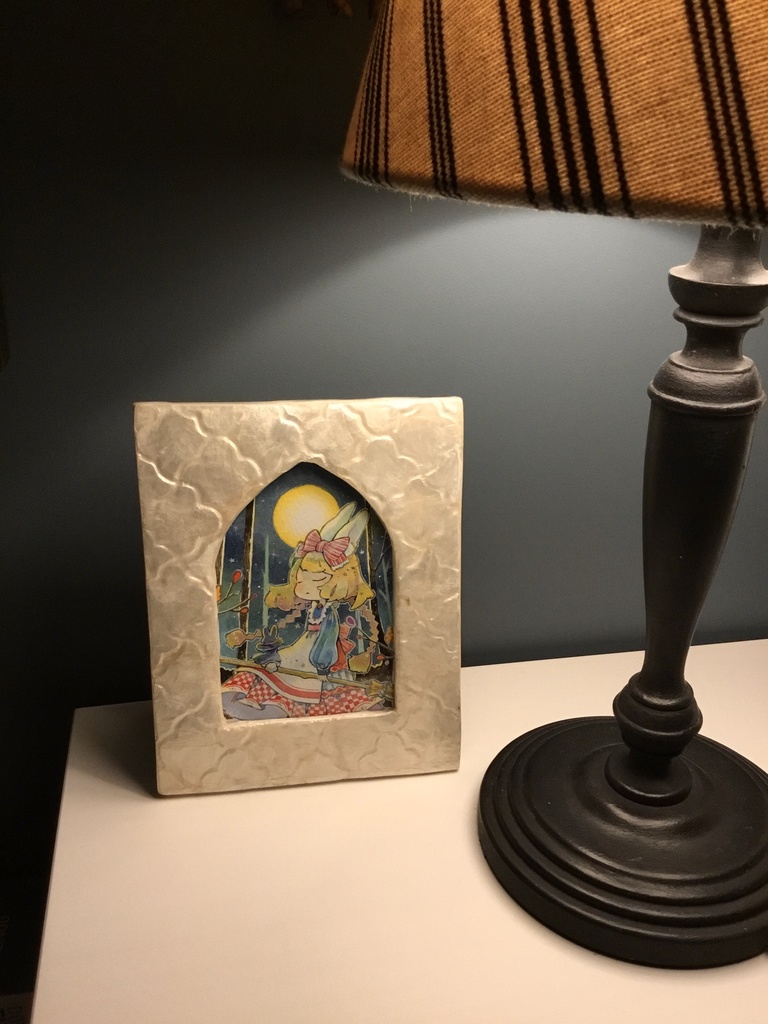 【イラスト原画】月夜のうさぎ