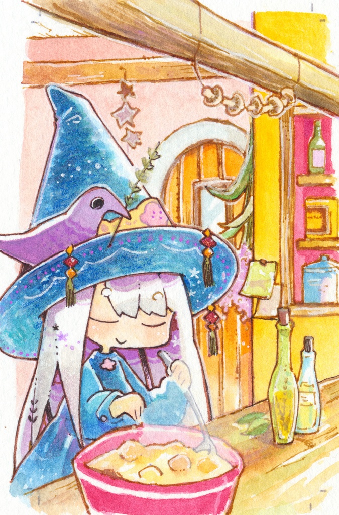 【イラスト原画】シチュー