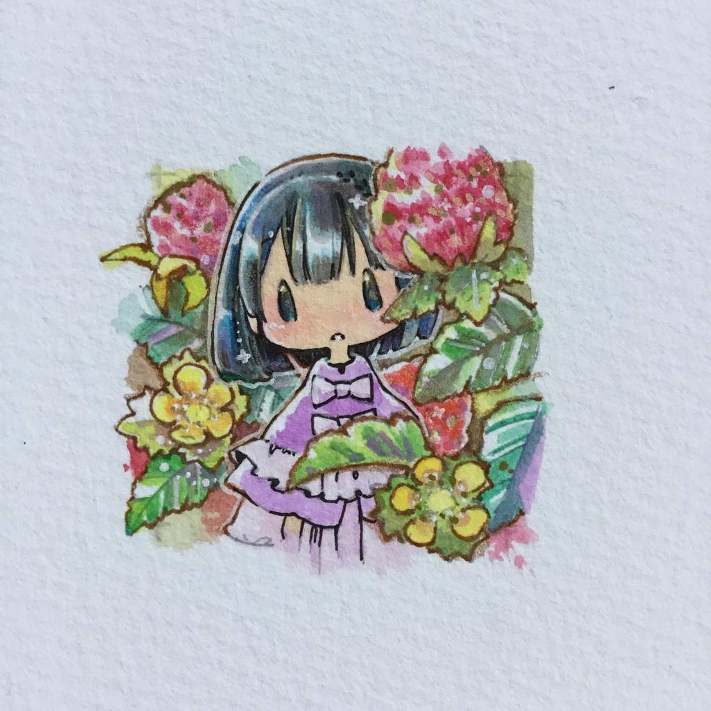 【イラスト原画】やぶへびいちご