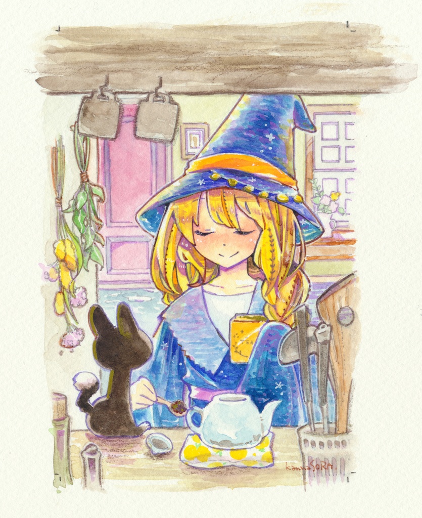 【イラスト原画】クーヘンとトルテ