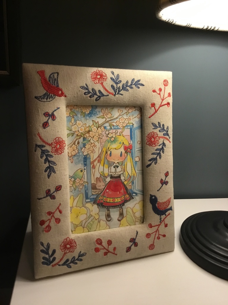 【イラスト原画】ひなたぼっこ