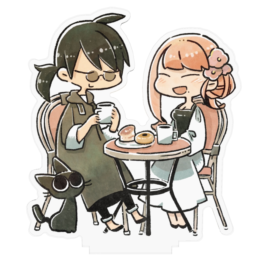 【アクリルフィギュア】お茶の時間