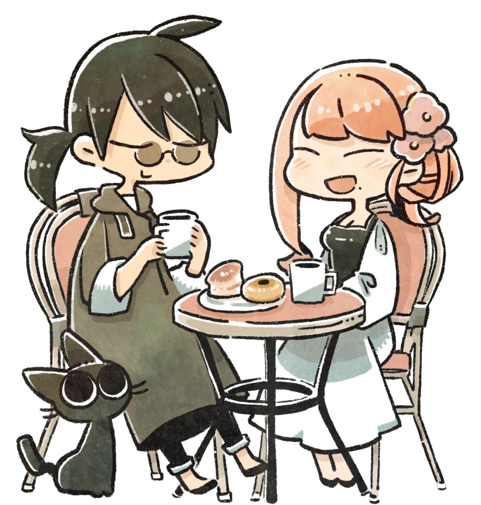 【アクリルフィギュア】お茶の時間