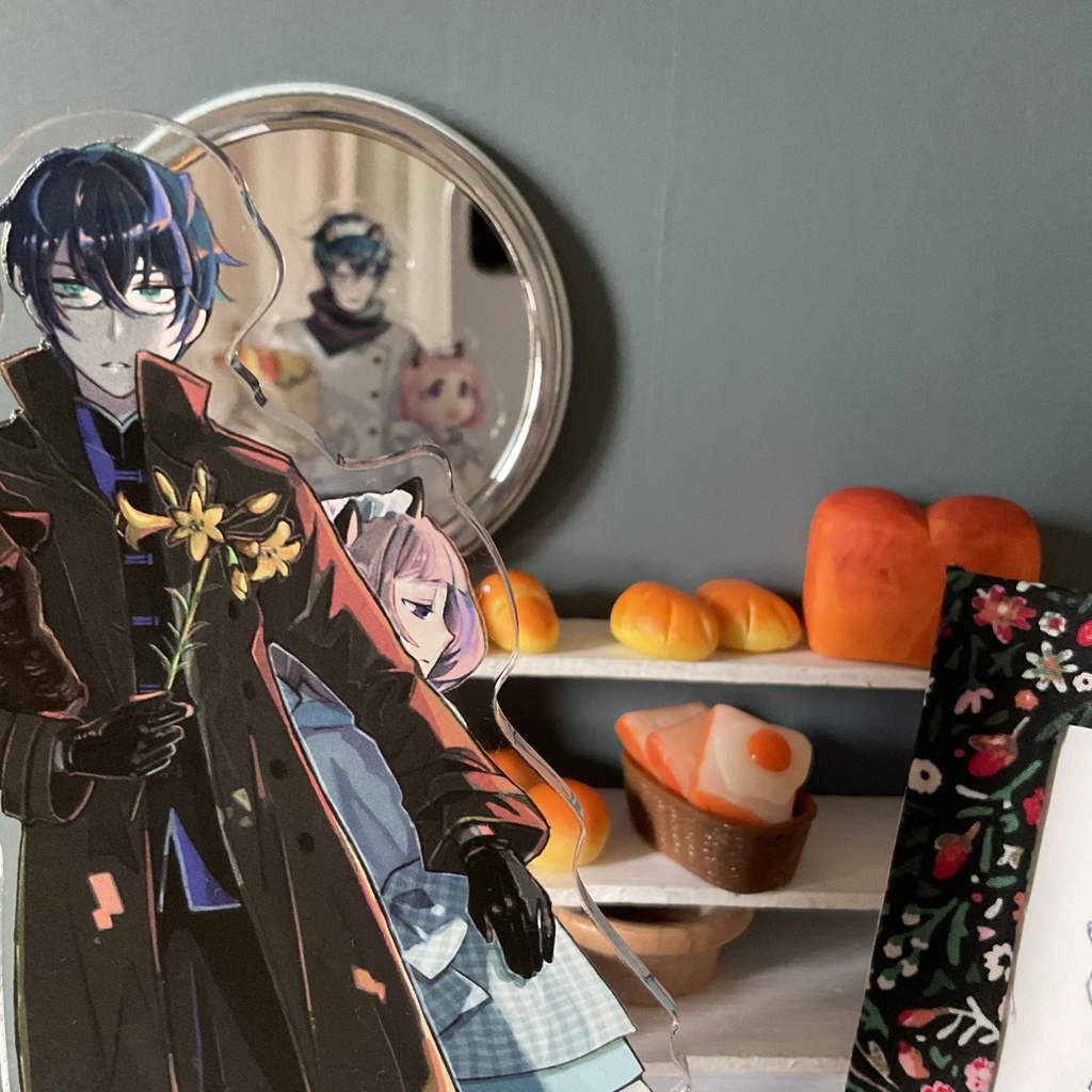 【受注生産】にじGTAパン屋さん 両面アクリルスタンド