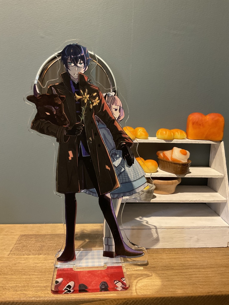 【受注生産】にじGTAパン屋さん 両面アクリルスタンド