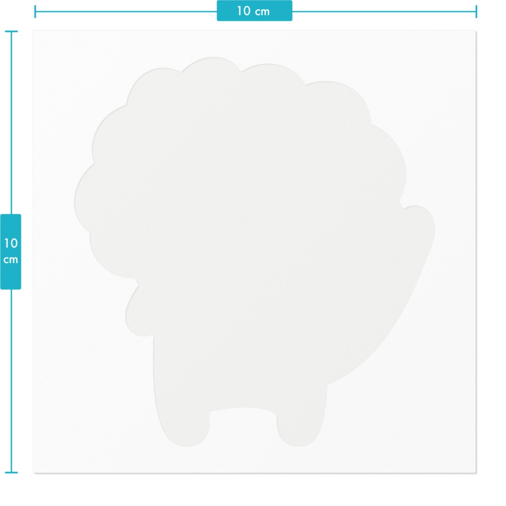 獅子ステッカー