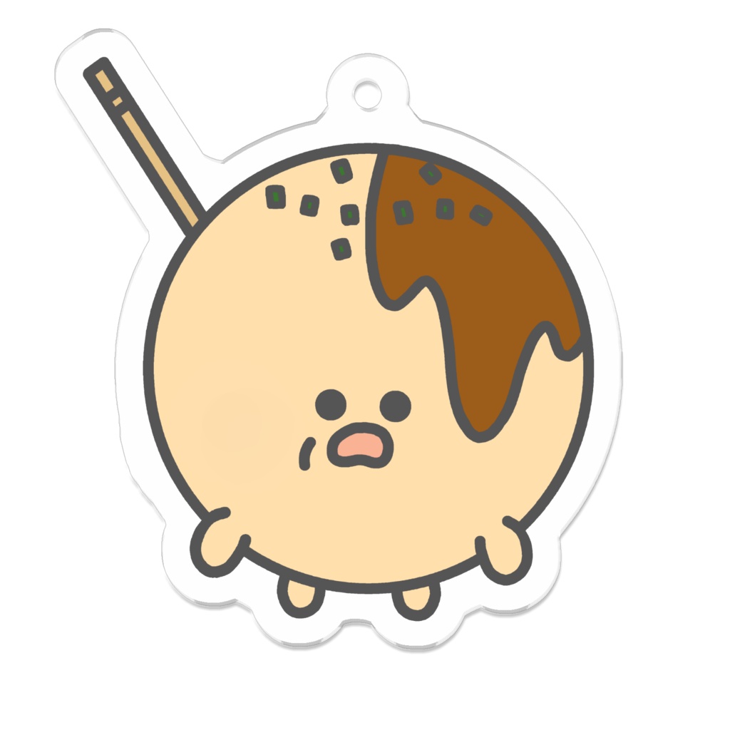 じゃないほうたち【やき】キーホルダー