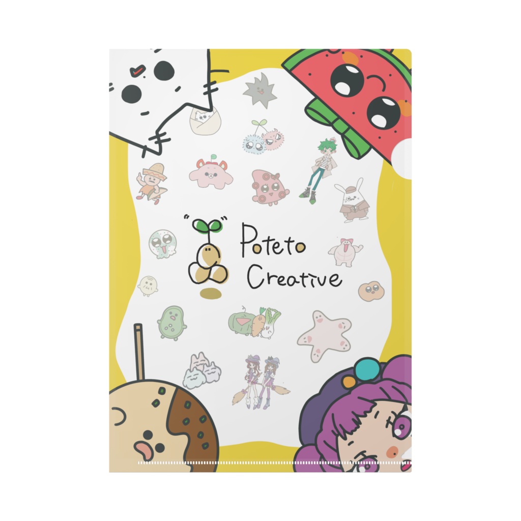 potetocreative【A4クリアファイル】