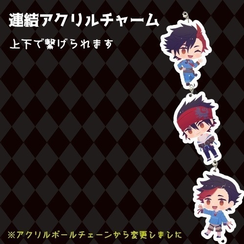 【2024バースデーSD】連結アクリルチャーム<下半期・オズマフィア&オズゼロ>