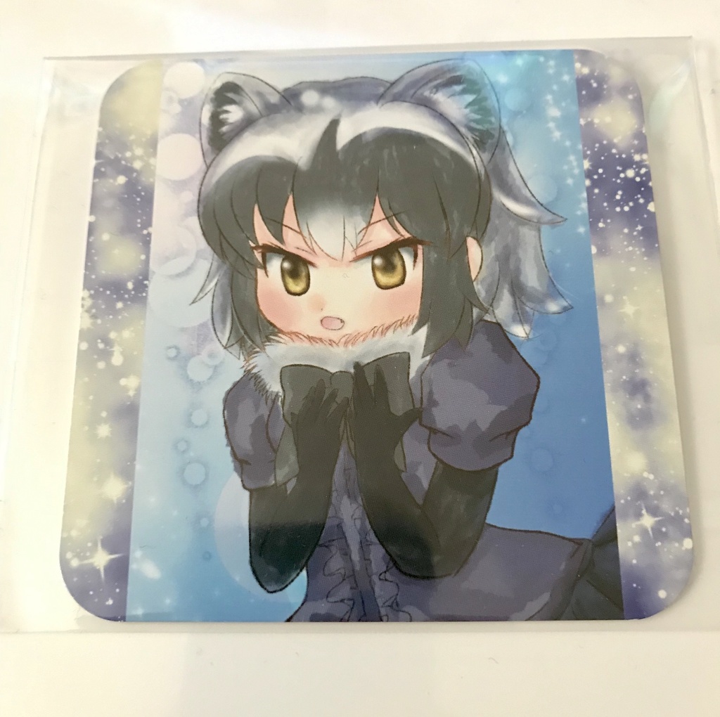 紙コースター アライさん❤️