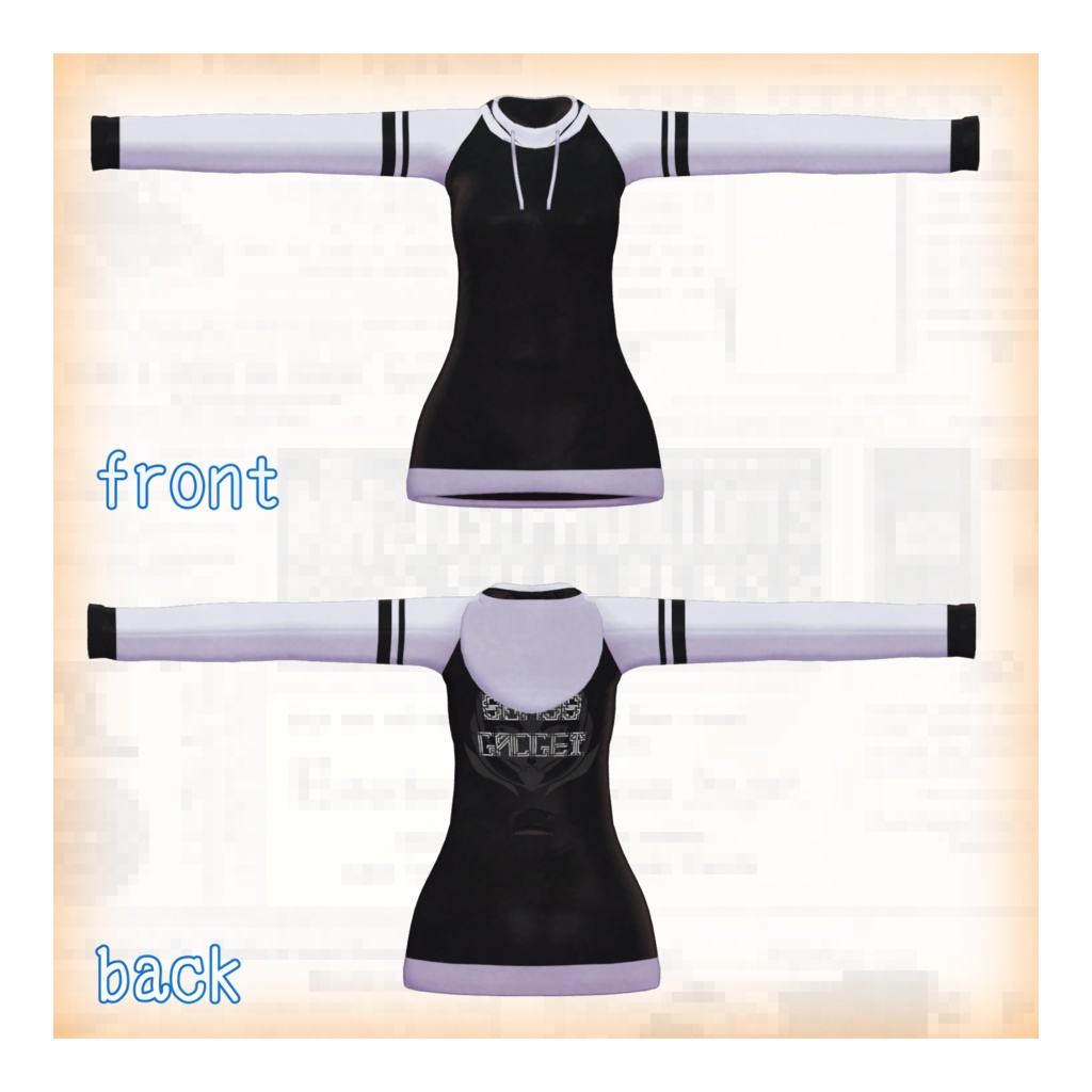 【ぷらす想定】masshoodie-remake-