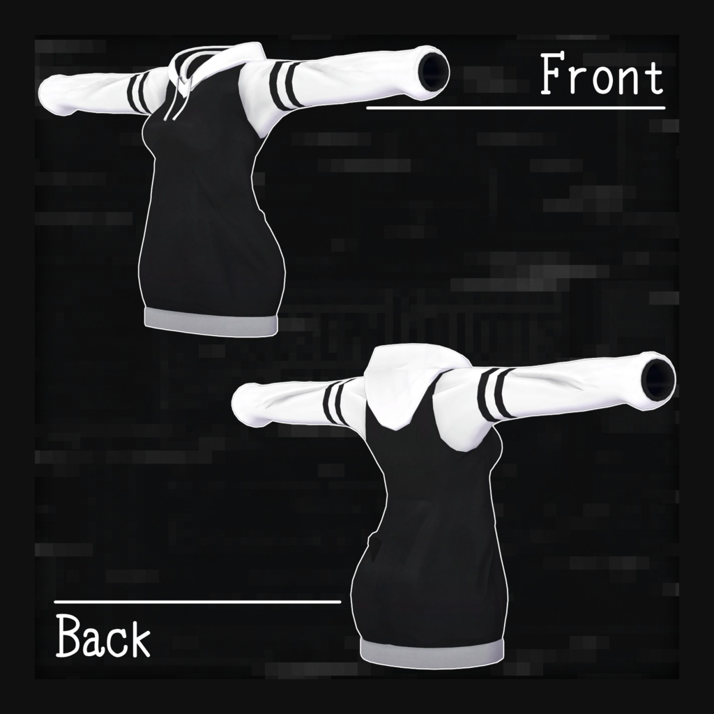 【ぷらす想定】MassHoodie-over-