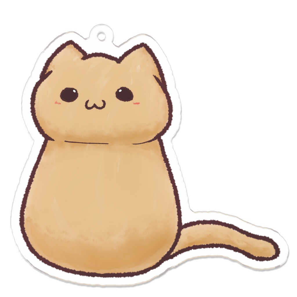 たんぽアクリルキーホルダー