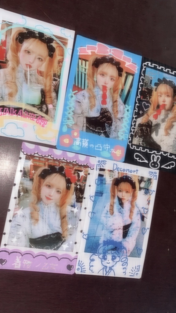 ゴスロリ着物チェキ