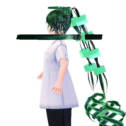 【Vroidプリセット】model_雷霆さん model_Raitei