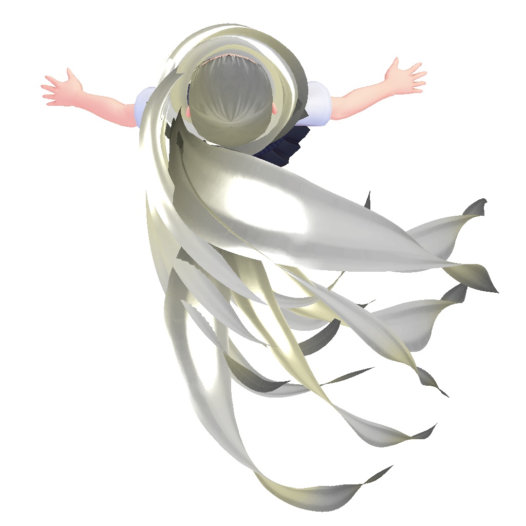 【ヘアプリセット】ニンジャマフラー Ninja_Muffler