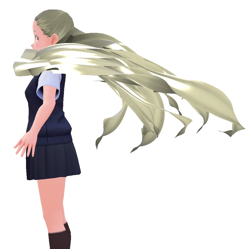 【ヘアプリセット】ニンジャマフラー Ninja_Muffler