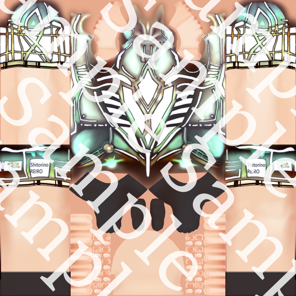 【VRoid用】デミ・インビジブルボディ Demi_InvisibleBody