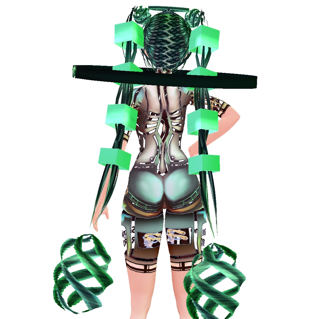 【VRoid用】デミ・インビジブルボディ Demi_InvisibleBody