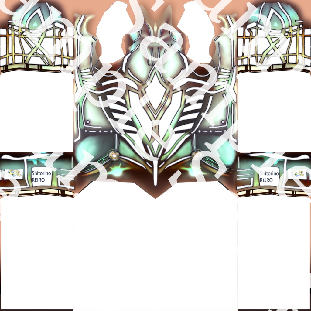 【VRoid用】デミ・インビジブルボディ Demi_InvisibleBody