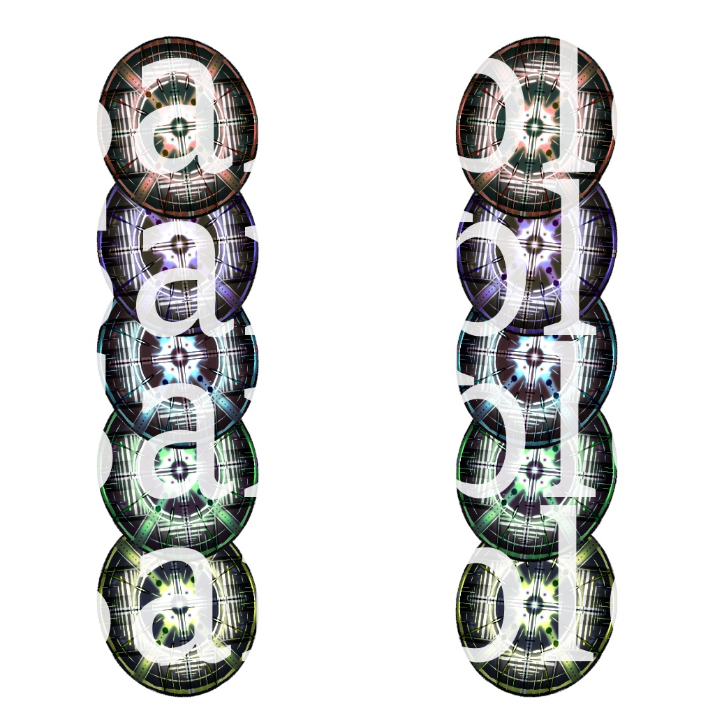 【VRoid用】瞳テクスチャ_7LeagueReticule