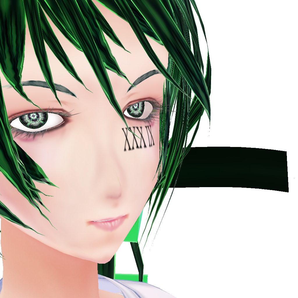 【VRoid用】瞳テクスチャ_7LeagueReticule