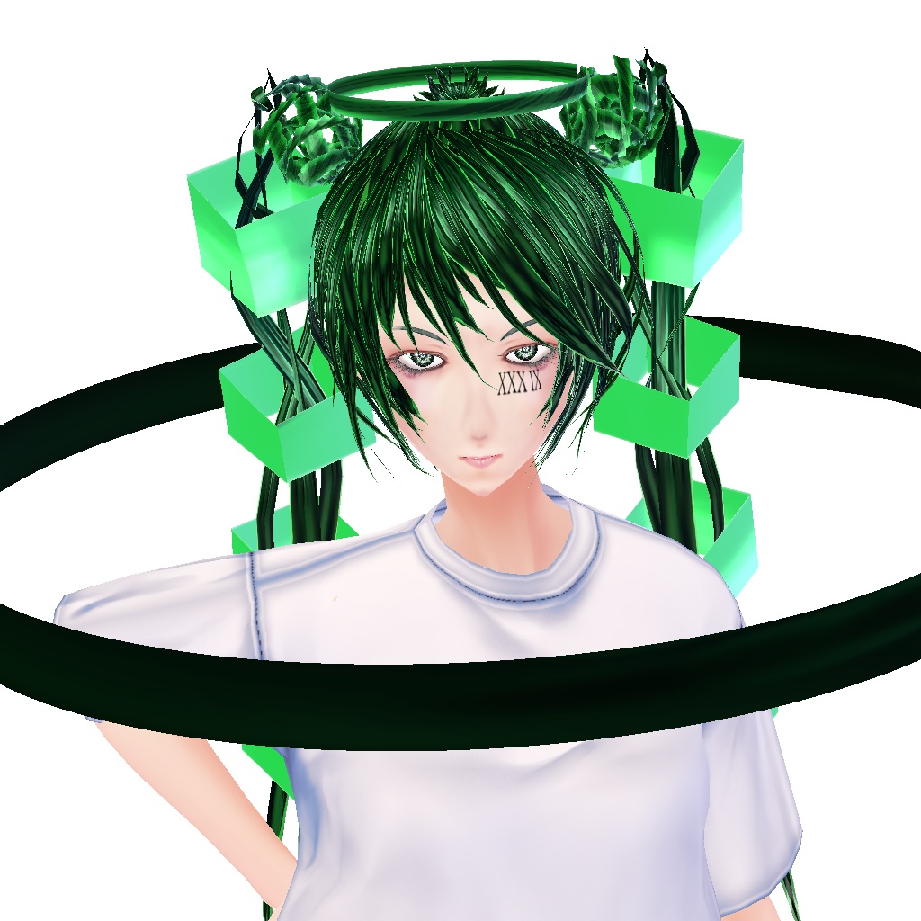 【VRoid用】瞳テクスチャ_7LeagueReticule