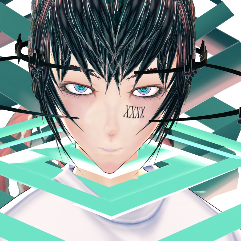 【VRoid用】起点眼 Kiten_eye