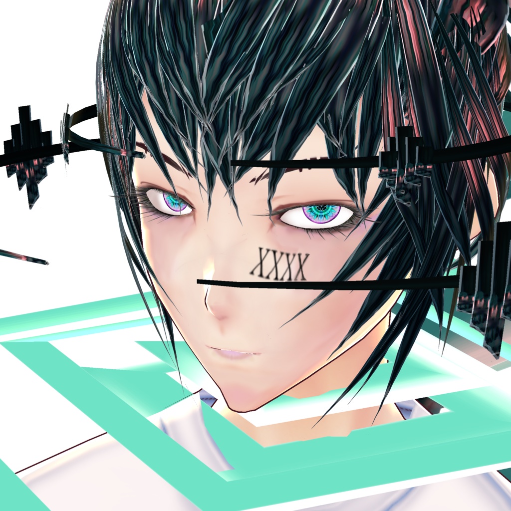 【VRoid用】起点眼 Kiten_eye