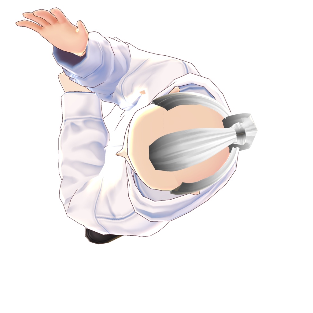 【VRoid】SamuraiHead_銀杏髷