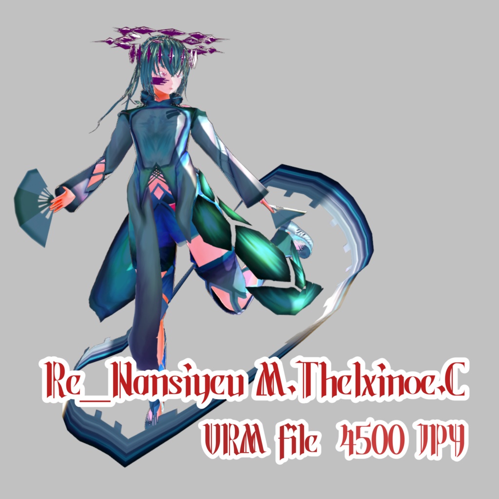 【VRoid VRM model】Re_Nansiyeu M.Thelxinoe.C