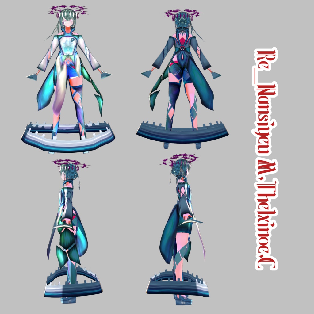 【VRoid VRM model】Re_Nansiyeu M.Thelxinoe.C