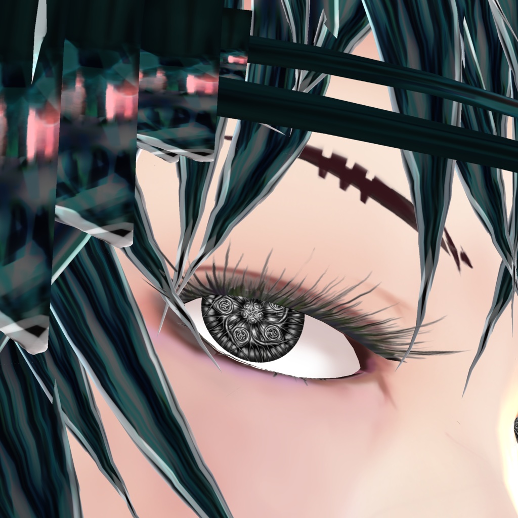 【瞳テクスチャ】輪茨 YBARA
