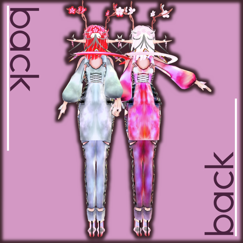 【VRoid VRM】恋木はつな/恋木かざみ