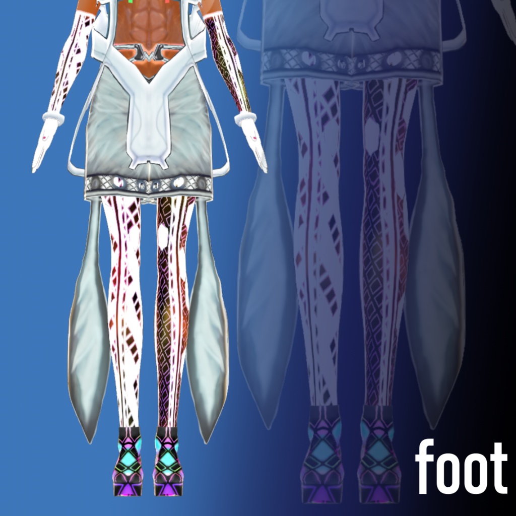 【VRoid VRM】褐色のテクシス Dark Brown Tecuciz