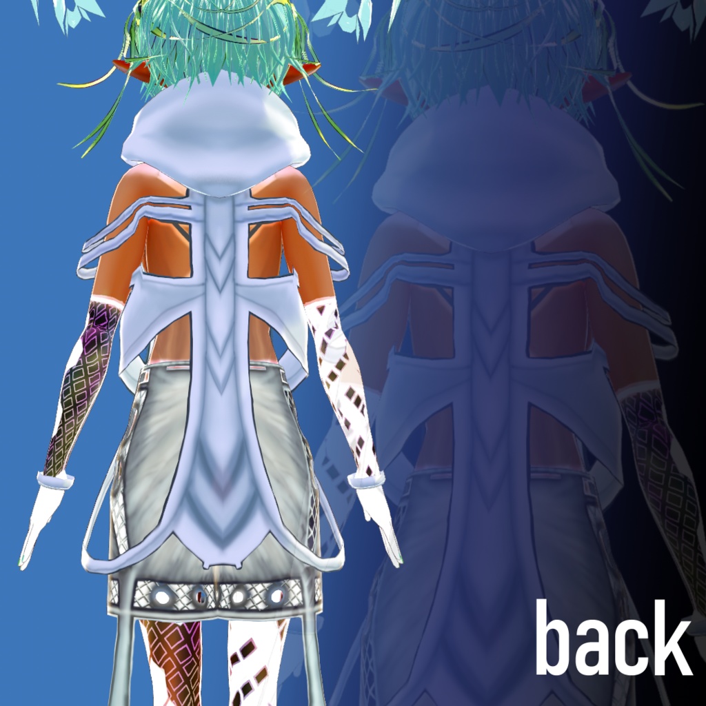 【VRoid VRM】褐色のテクシス Dark Brown Tecuciz