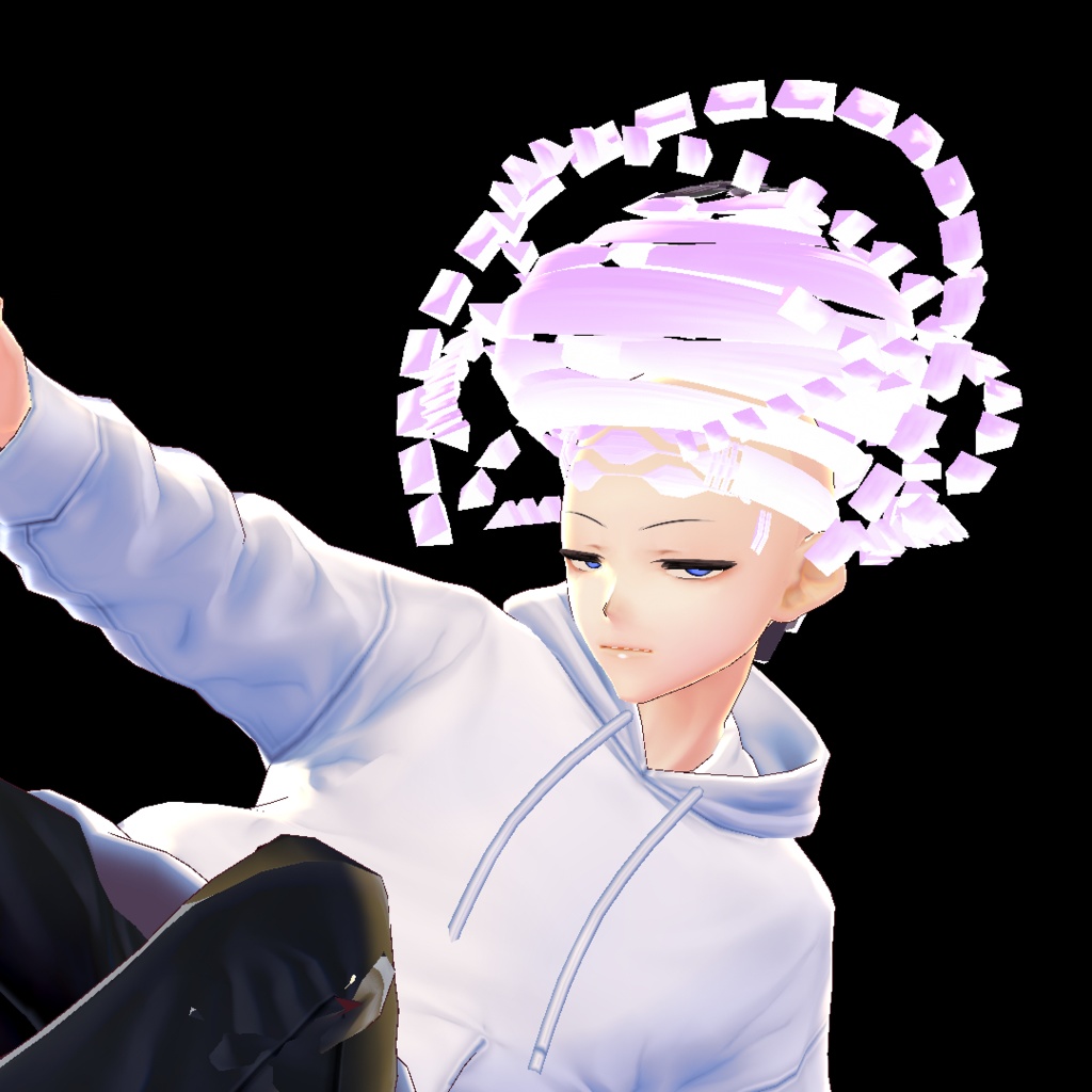 【VRoidヘア】ダイナミックアフロ・フルコンボ